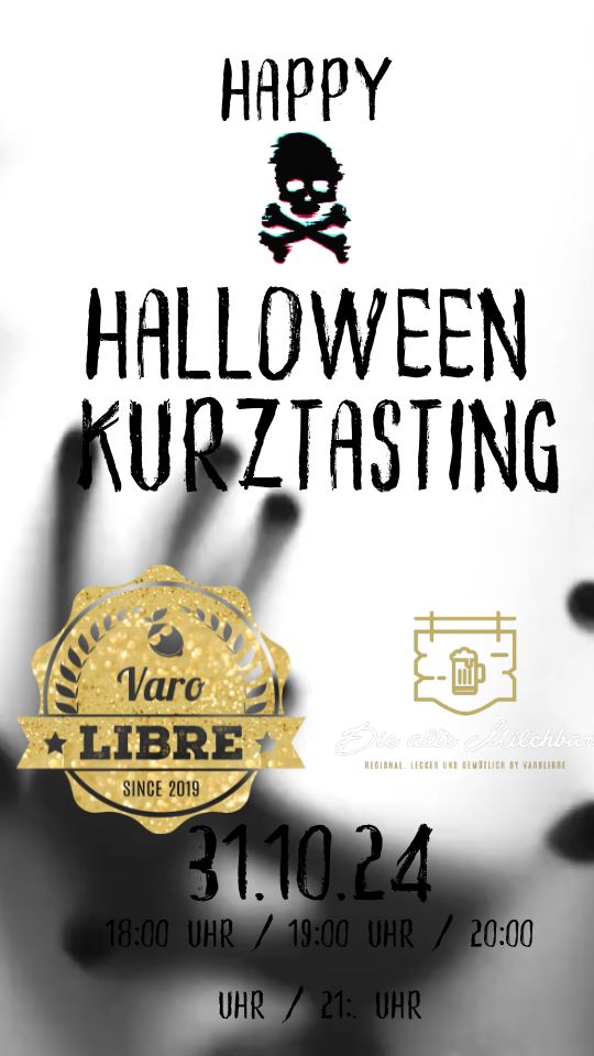 Halloween Tasting 31.10