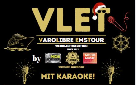 VLET VaroGlühVinoKaraokeEdition Ticket inkl. 1 Glühwein und Karaoke 19.12.25 Boarding 14:45 Uhr